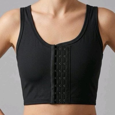 Breast Binder Spandex Kait Depan-BBSKD